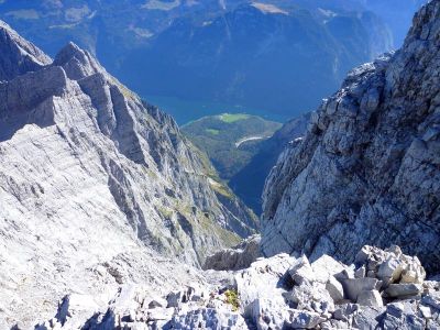 025-Koenigsseeblick vom Watzmanngrat